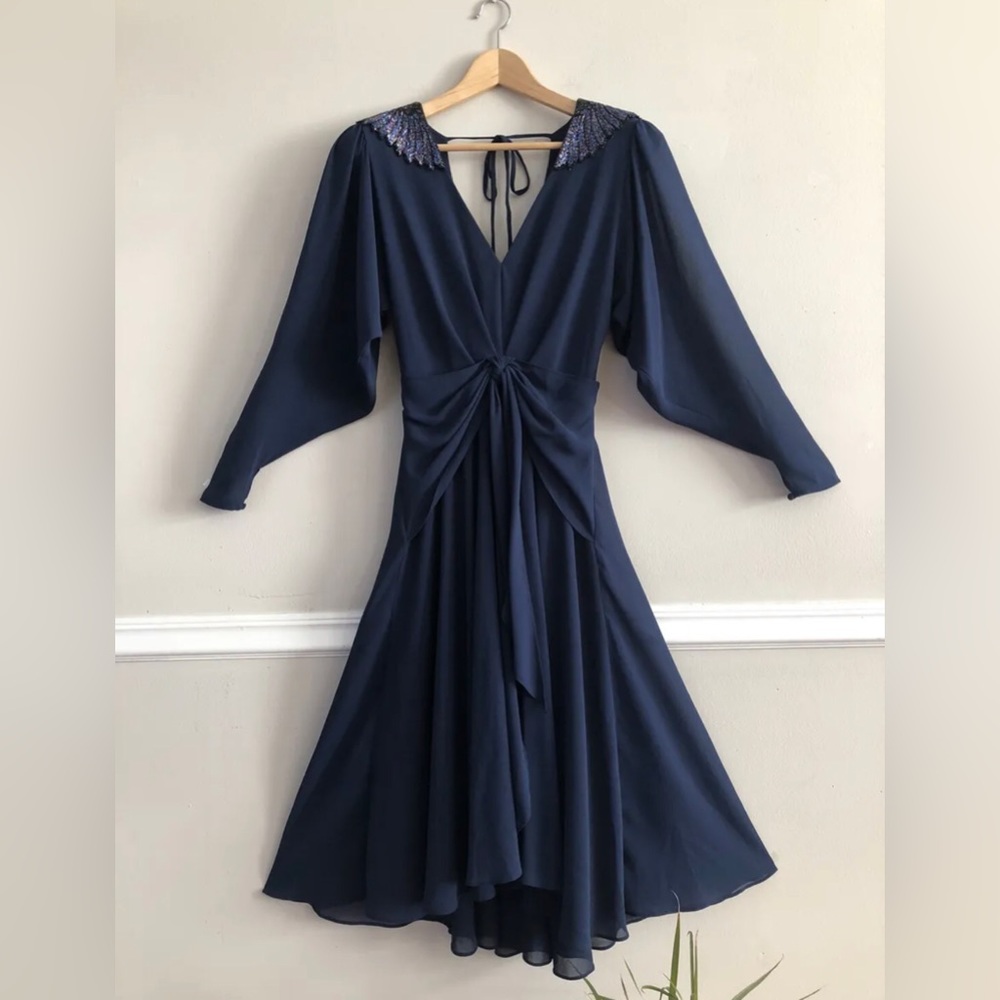 Vintage 80s Gatsby Dress